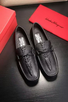 Salvatore Ferragamo Business Casual Men Shoes--083